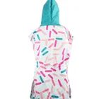 Personalized high quality Children printed hooded poncho beach towel with any pattern