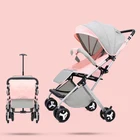 Reversible handle foldable portable pram baby stroller wholesale