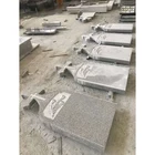Tombstone Custom Stone Tombstone Design Custom Monument With Cross Engraved