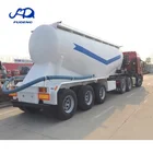Cheap price Cement Bulk silos Trucks Carrier Powder Tanker Silo Truck transporter semi trailers