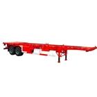 Best Quality Chinese 20ft Container Semi Truck Trailer
