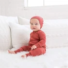 Glory Baby Wholesale Custom Newborn baby clothes GOTS Certified 100% organic cotton baby romper