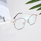 China Eyeglasses Manufacturers Fashionable Stainless Steel Round Eyewear Frame Optical Glasses