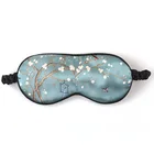 Popular Chinese Style Pattern Natural Silk Sleep Eye mask