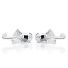 Transparent Safety Funny Eco-Friendly Noise Cancelling Silicone Earplugs with Metal Case