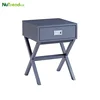 Simple design wood small side table modern for sofa living room furniture set end table with drawer