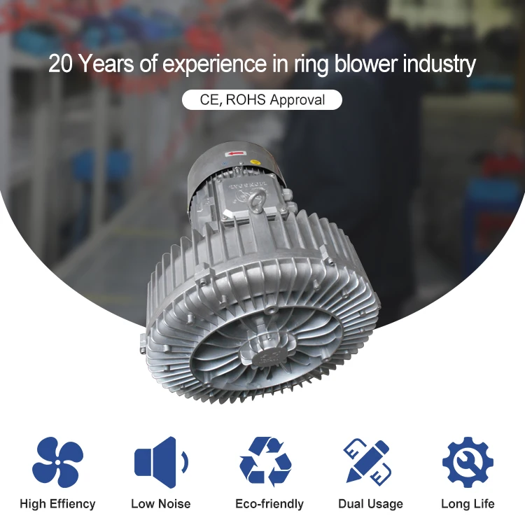 High Pressure Blower, 7.5kw, 10hp - detail 2