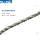 316 Flexible Stainless Steel Wire Cable Rope Mesh Net for Green Wall
