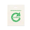Wholesale Shopping Packaging 100% Biodegradable Degradable Bio Compostable Die Cut Handle Plastic Bag