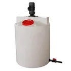 200litre poly plastic chemical dosing mixing tank with agitator