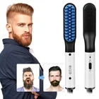 2019 New arrivals Multi Function Hair Iron Men Quick Beard Straightener Styler Comb Styler beard straightener