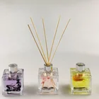 80ML reed diffuser set glass bottle home perfume