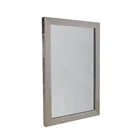 Wine Cabinet Cooler Glass Door With 304 Stainless Steel Outer Frame