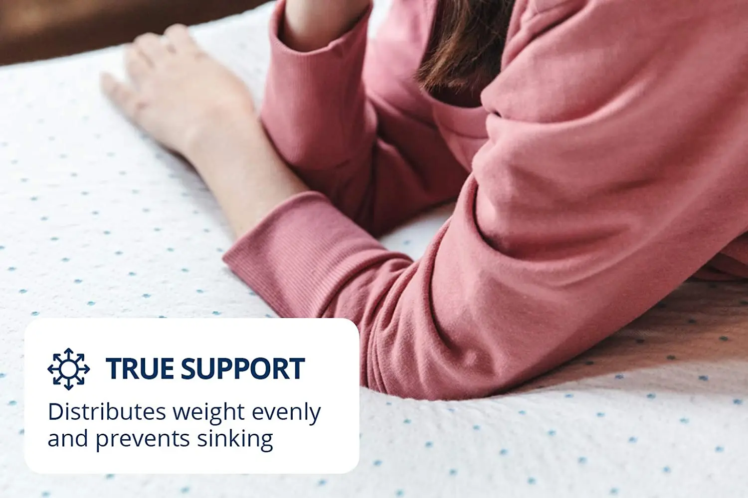 7.6cm breathable gel memory foam mattress topper blue