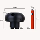 Wholesale Shisha Set Portable Stainless Steel Shisha Hookah with LED