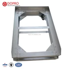 China Factory 4 Wheels Loading Moving Stainless Steel Container heavy duty Dolly