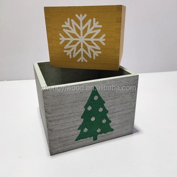 2019 wholesale set of 3 christmas coloful gift boxes