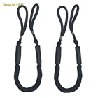 Black Water Bungee Cords Rope Stretch Dock Lines Boat 4 Foot Bungee Dock Line For Boats Boat Ropes For Docking