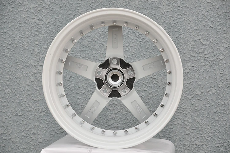 Hot sale new design casting 5 holes 19 inch car alloy wheel rims