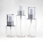 Ning Bo clear bamboo lotion bottle 60ml 100ml 120ml 150ml plastic empty cosmetic bottle for cream