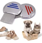 Pet Nit Comb Stainless Steel Metal Head Lice Comb