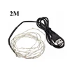 USB powered waterproof silver wire string LED light for Party Christmas Decoration - HXD404