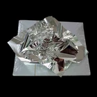 Metal Craft Wholesale in Stock Supply 14x14cm Craft Gilding Silver Taiwan PE Clutch Gold Foil Leaf