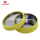 Tin Box Round Plain Mint Tin Box with Clear Window