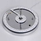 Modern round design living room bedroom led crystal ceiling lights