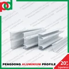 Aluminium Profiles Extrusion For Aluminium Frame Window Color Plata Silver Natural Serie 25
