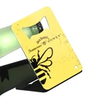 New Hot Transfer Printing Logo Customized Credit Card Sublimation Bottle Opener