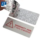 High Quality Holographic Tamper Proof Seal VOID Sticker Security Warranty VOID Label If Tampered