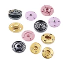 HOT SALE OEM Custom Colored Brass Metal Sewing Press Snap Button For Clothing