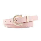 Wholesale Custom Ladies PU Belt Casual Decoration Jeans Fashion Belt High Quality Belt Leather Woman
