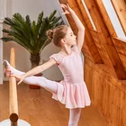2019 Summer Children's Short Sleeve Ballet Dance Performance Exquisite Costume