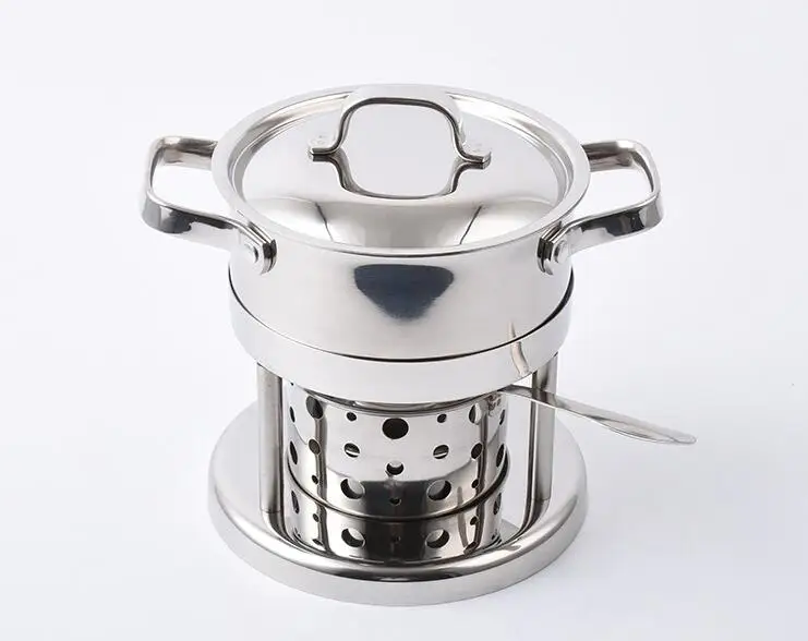 Stainless Steel Mini Pot Shabu Hot Pot Food Warmer Buy Mini Pot