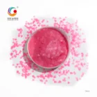 GH5910 Wholesale Loose Chunky Triangle Shape Fluorescent Yellow Glitter Powder For Nail Art Cosmetic Eye Shadow