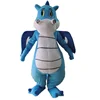 Hola blue dragon mascot costume/dinosaur costume/mascot costume