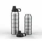India RTS Product Stainless Steel Sports Flask, 30oz Double Wall Vacuum Metal Insulated Water Bottle with BPA Free$