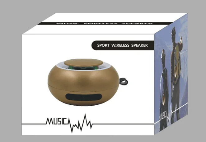 Spacecraft design waterproof Bluetooth speaker - ANKUX.COM