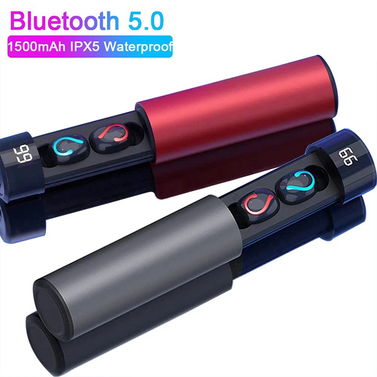 Factory Q67 TWS Stereo Hifi Sound Headphone Noise Cancelling Mini Wireless Headset Sport Bluetooth Earbuds - ANKUX.COM