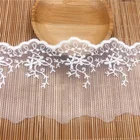Cotton Lace Lace Spot Wholesale High-quality Cotton Bar Code Lace Mesh Embroidery Home Soft Lace Fabric Skirt Lace