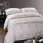 Custom Printed Solid Color Bed Sheet Bedsheets Hotel Living 100% Cotton Bedding Set