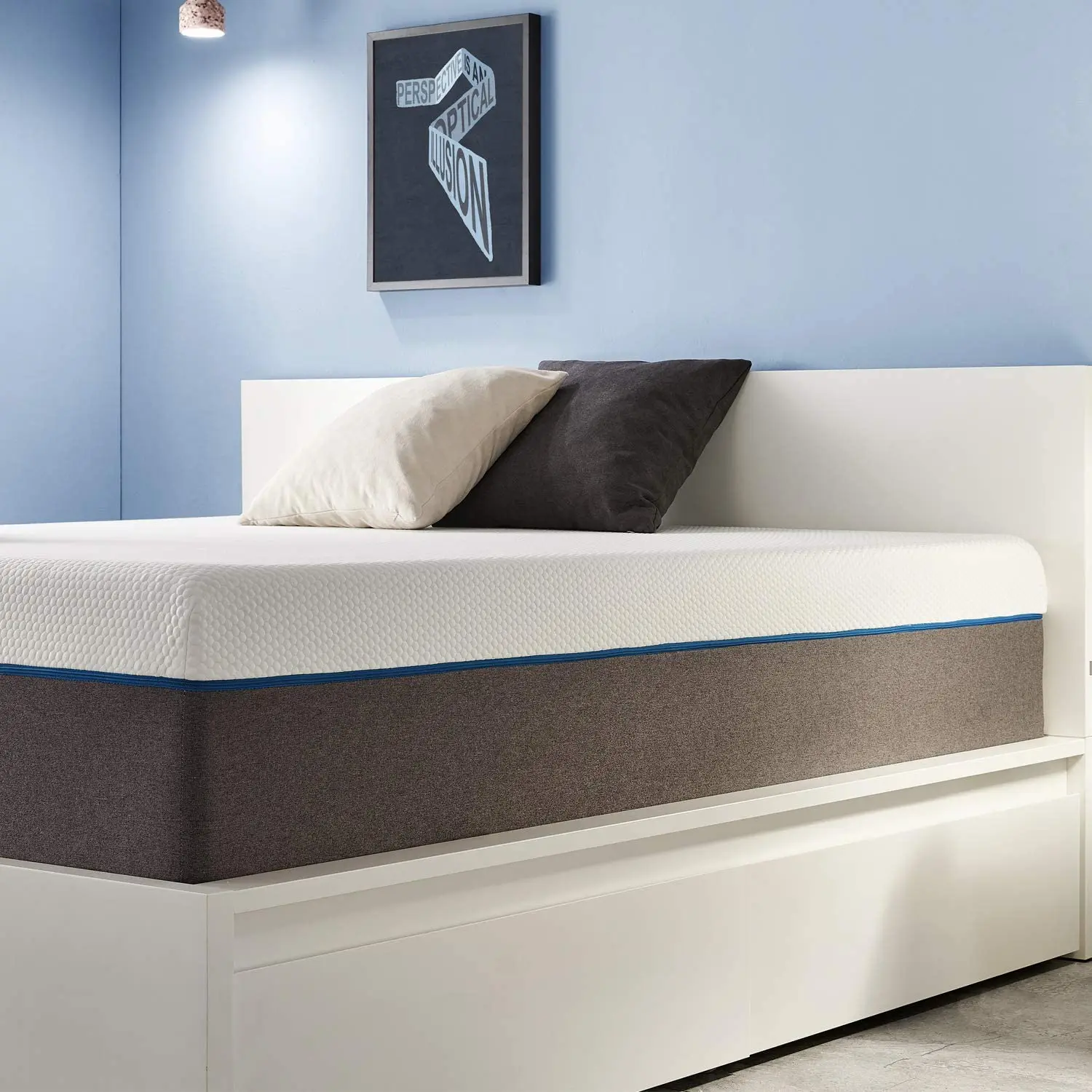 Super memory foam mattress with cover