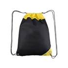 Custom personalised Waterproof Polyester Drawstring Backpack Bag