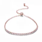 Adjustable Fashion Gold Plated Natural Breaded Xuping Handmade Metal Hoop Earrings Jewelry Beaded Stretch Crystal Bracelet