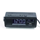 LCD Electronic Alarm Clock With Snooze function calendar for Bedroom Home Office Use