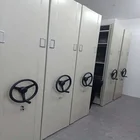 warehouse or office Electric and manual movable rack with track