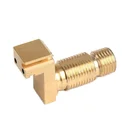 custom cnc milling service micro brass cnc metal machining parts fabrication