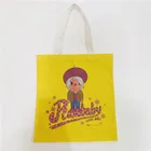 Cute cartoon digital full printing canvas cotton tote bag